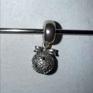 Pandora Silver Christmas Ornament Charm